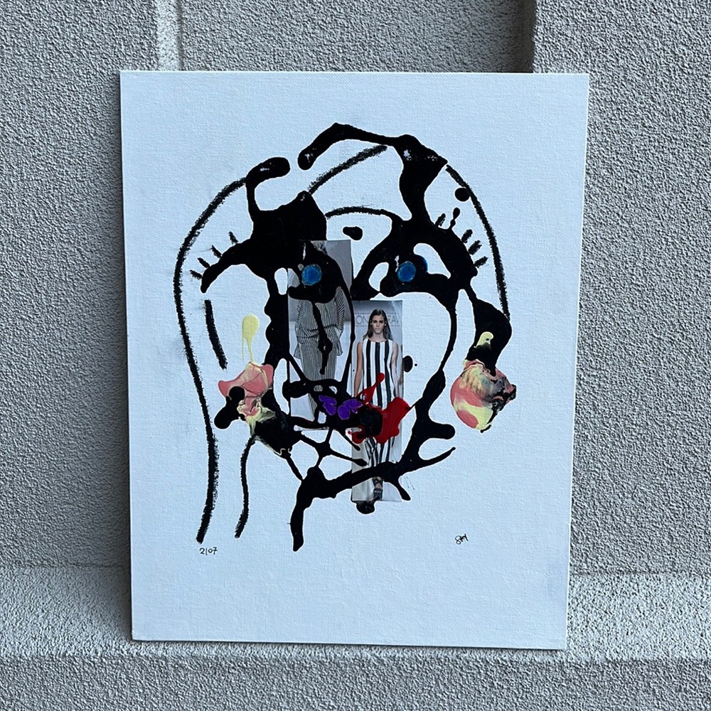 Original Mixed Media Art for Home Decor